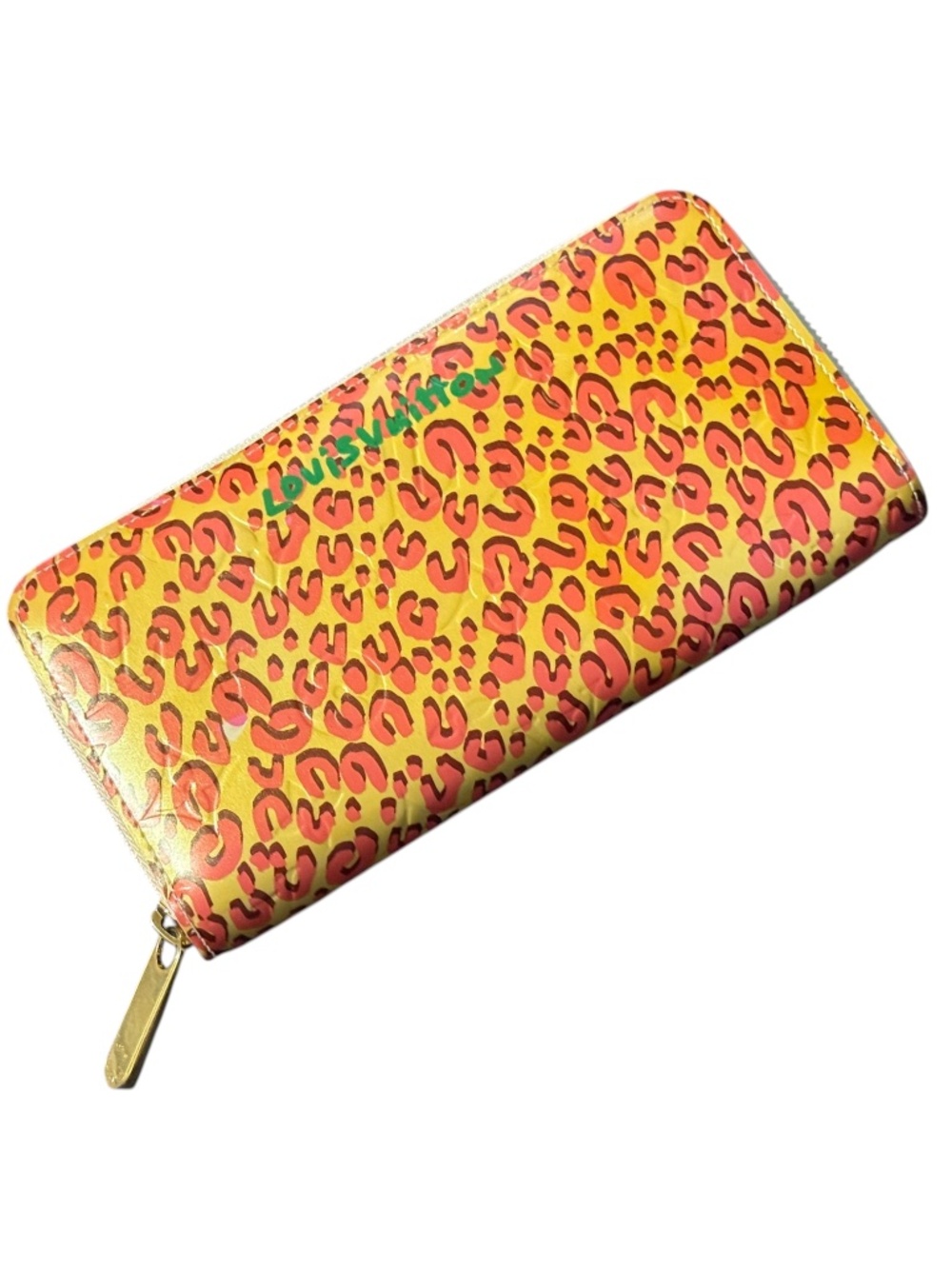 Louis Vuitton Ltd Edition Stephen Sprouse Leopard Monogram Vernis Zippy Wallet - Picture 2 of 15
